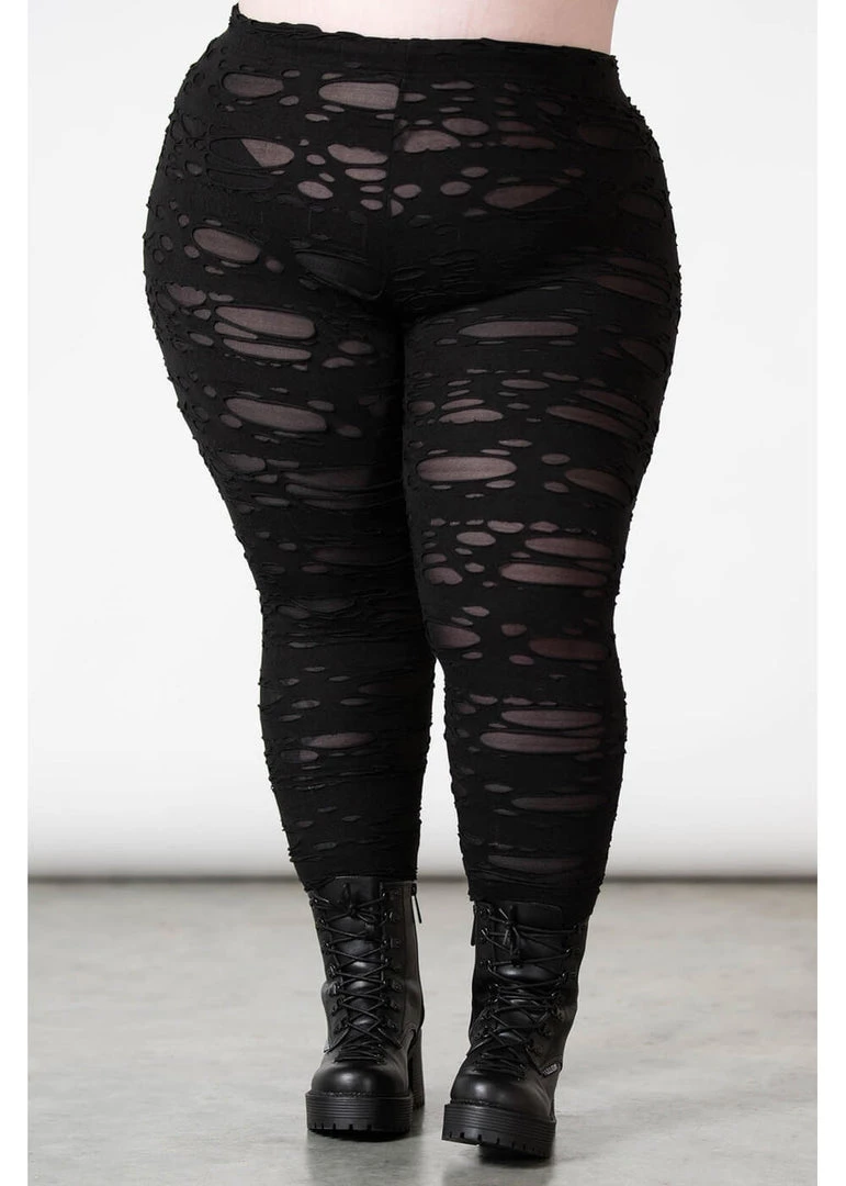 New In Killstar Deserter Leggings Black