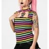 Killstar Rainbow Warrior Top Multi