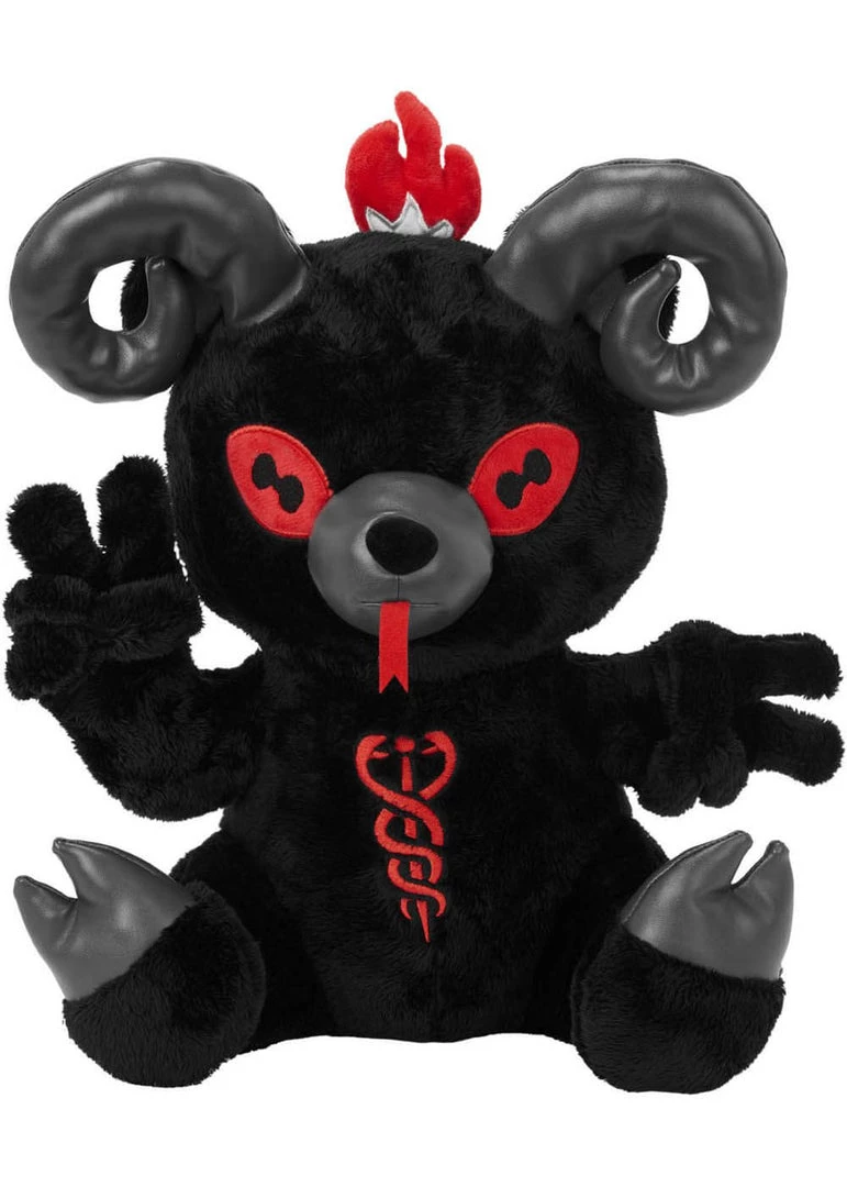 New In Killstar Kreeptures Bapho-Ted Plush Black