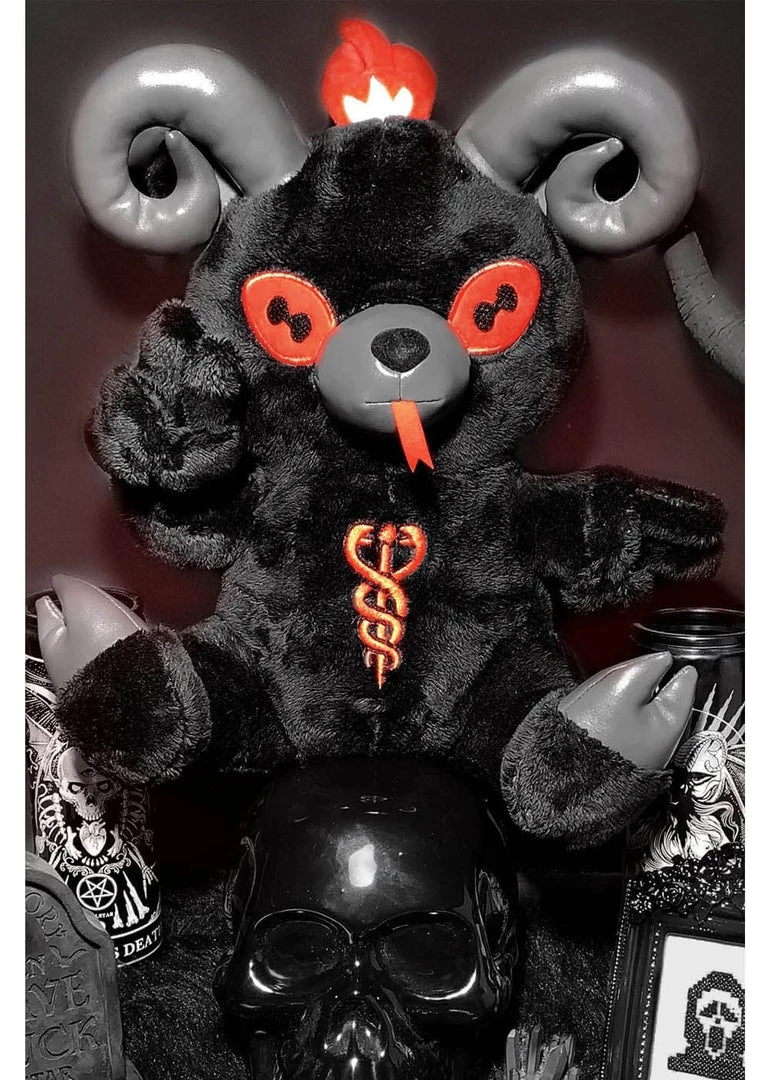 New In Killstar Kreeptures Bapho-Ted Plush Black