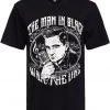 King Kerosin Mens Cash T-Shirt Black