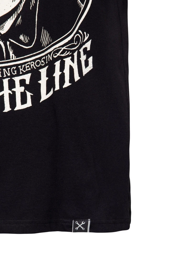 King Kerosin Mens Cash T-Shirt Black