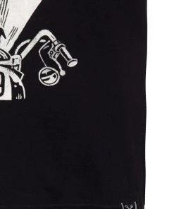 King Kerosin Mens Bunny In The Headlights T-Shirt Black New In