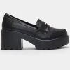 Koi Footwear Vigo Platform 60's Shoes Black New In
