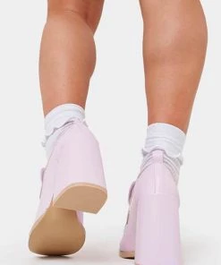 Koi Footwear Delights Sugar 60's Pumps Pink New In