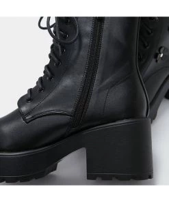 Koi Footwear Amabalis 60's Flower Boots Black New In