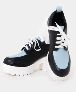 New In Koi Footwear Delicate Art Of A Wallflower Shoes Blue