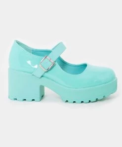 Koi Footwear Tira Patent 60's Mary Janes Mint New In