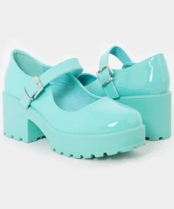 Koi Footwear Tira Patent 60's Mary Janes Mint New In