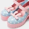 Koi Footwear Tira Little Bo Bunny Mary Janes Pumps Blue