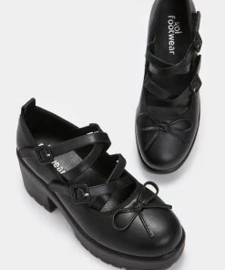 Koi Footwear Margot Ballet Mary Janes Pumps Black