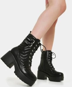 Koi Footwear Takla Padded Boots Black