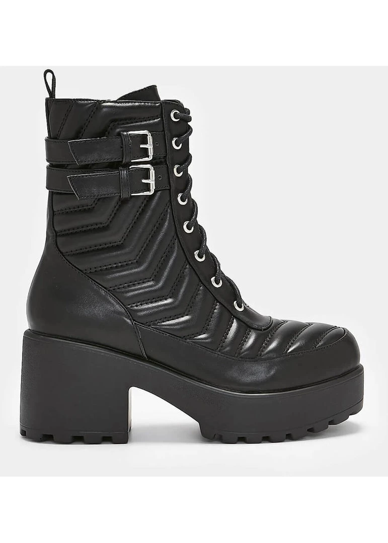 Koi Footwear Takla Padded Boots Black
