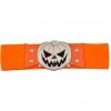 Kreepsville Trick Or Treat Pumpkin Elastic Belt Orange New In