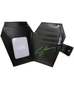Kreepsville Elvira Leo Coffin Luggage Wallet Black New In
