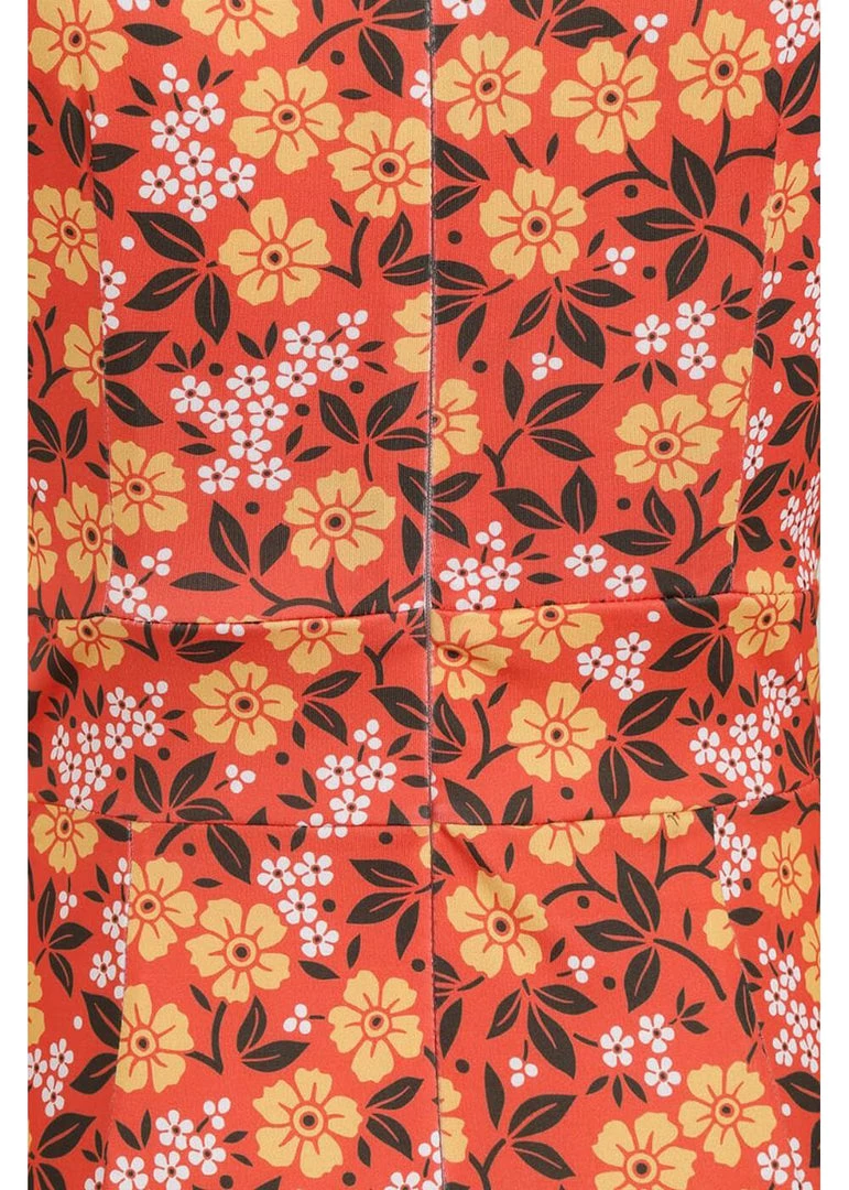 Lady Vintage Elsie Ditsy Floral 50's Pencil Dress New In