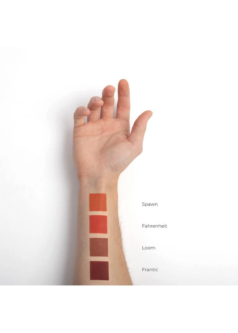 Lethal Cosmetics Eyeshadow Fahrenheit Matte Red New In