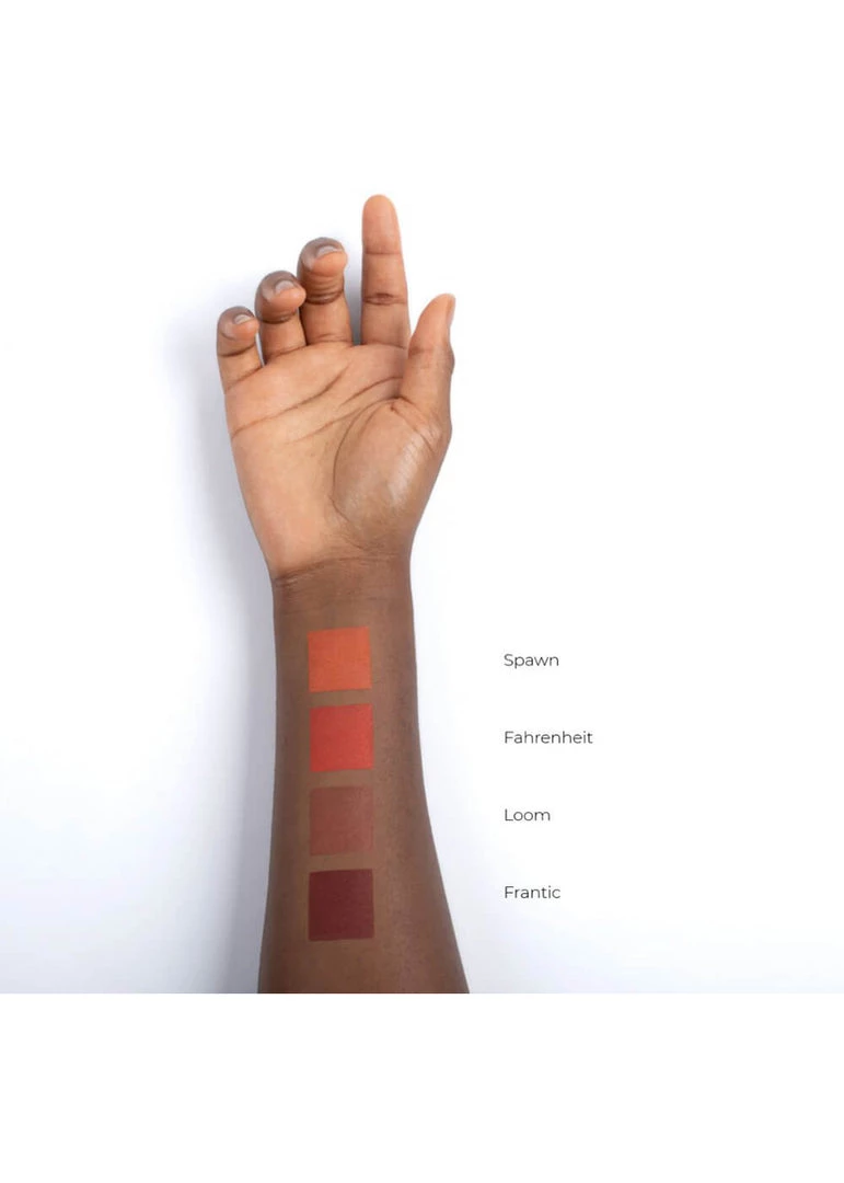 Lethal Cosmetics Eyeshadow Fahrenheit Matte Red New In