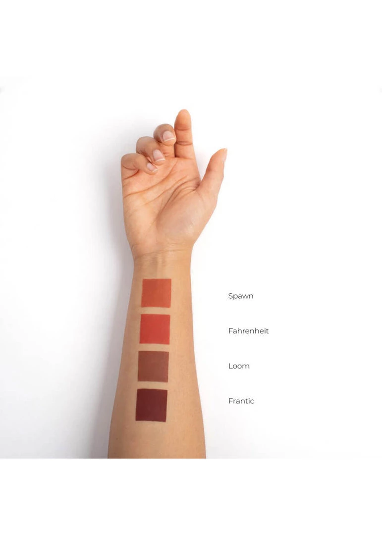 Lethal Cosmetics Eyeshadow Frantic Matte Oxblood Red