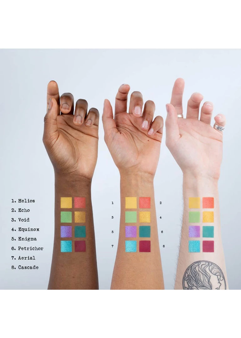 New In Lethal Cosmetics Eyeshadow Echo Metallic Coral