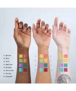 Lethal Cosmetics Eyeshadow Aerial Metallic Aqua Green New In