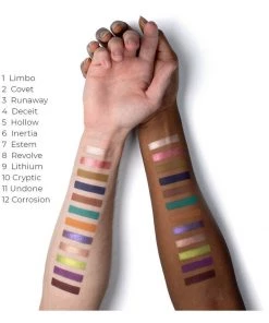 Lethal Cosmetics Eyeshadow Undone Matte Purple New In