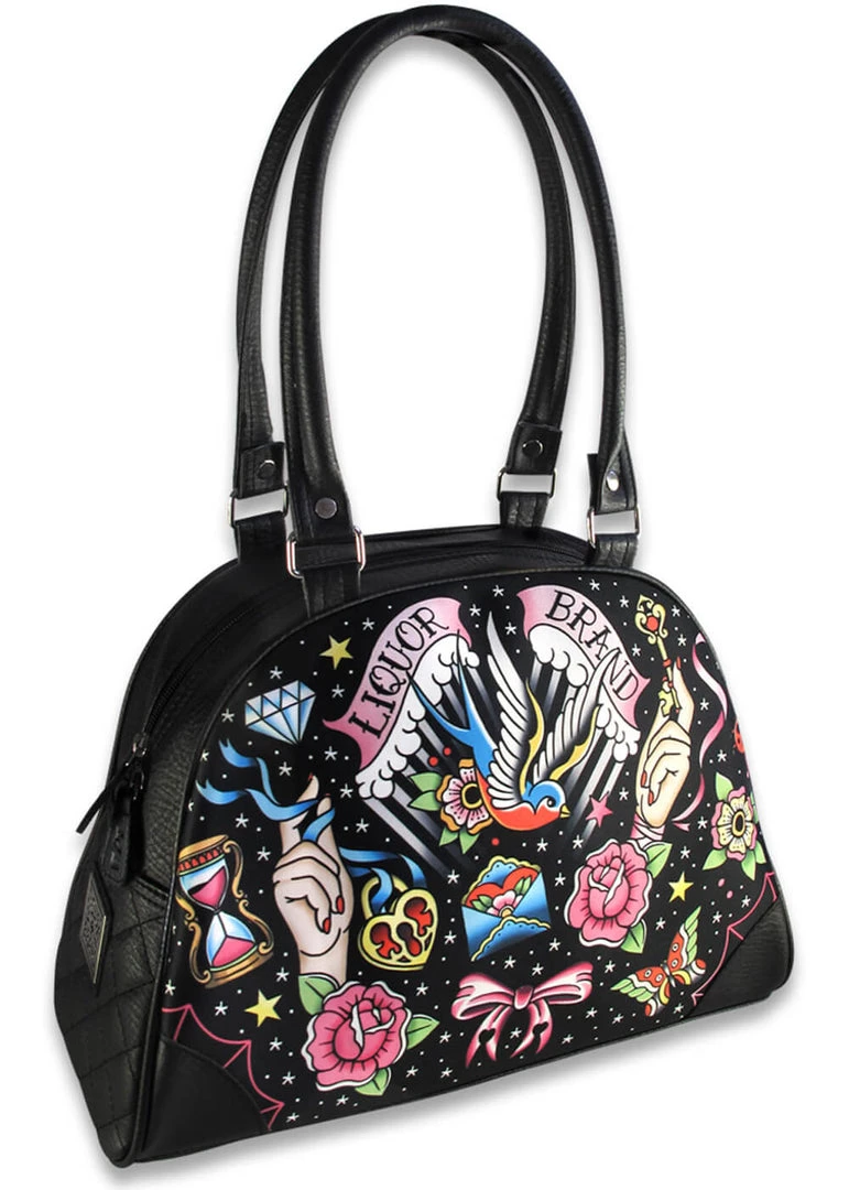 Liquorbrand True Love Bowler Handbag New In