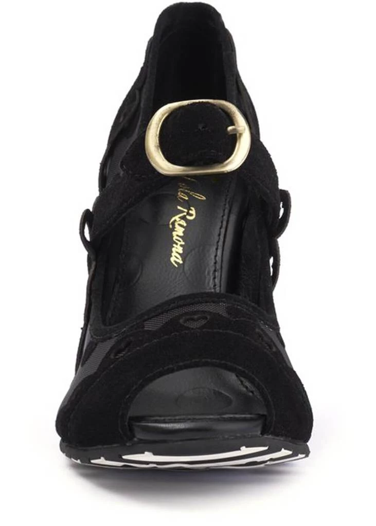 Lola Ramona June Mesh 50's Pumps Black