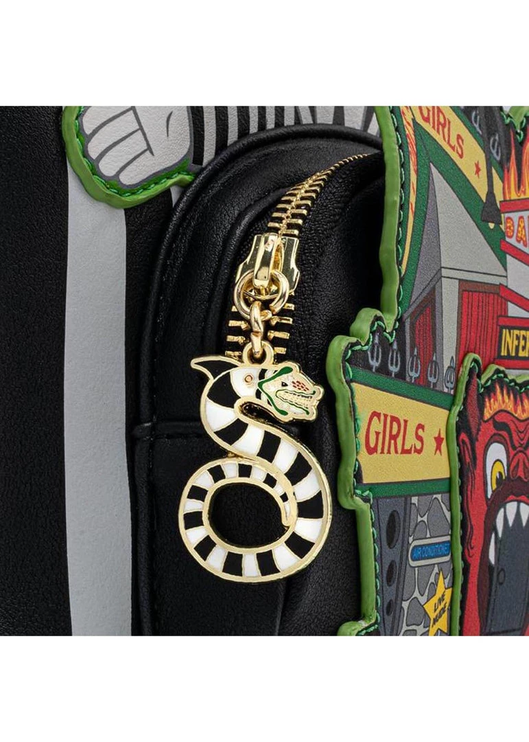 New In Loungefly Pop Beetlejuice Dantes Inferno Backpack