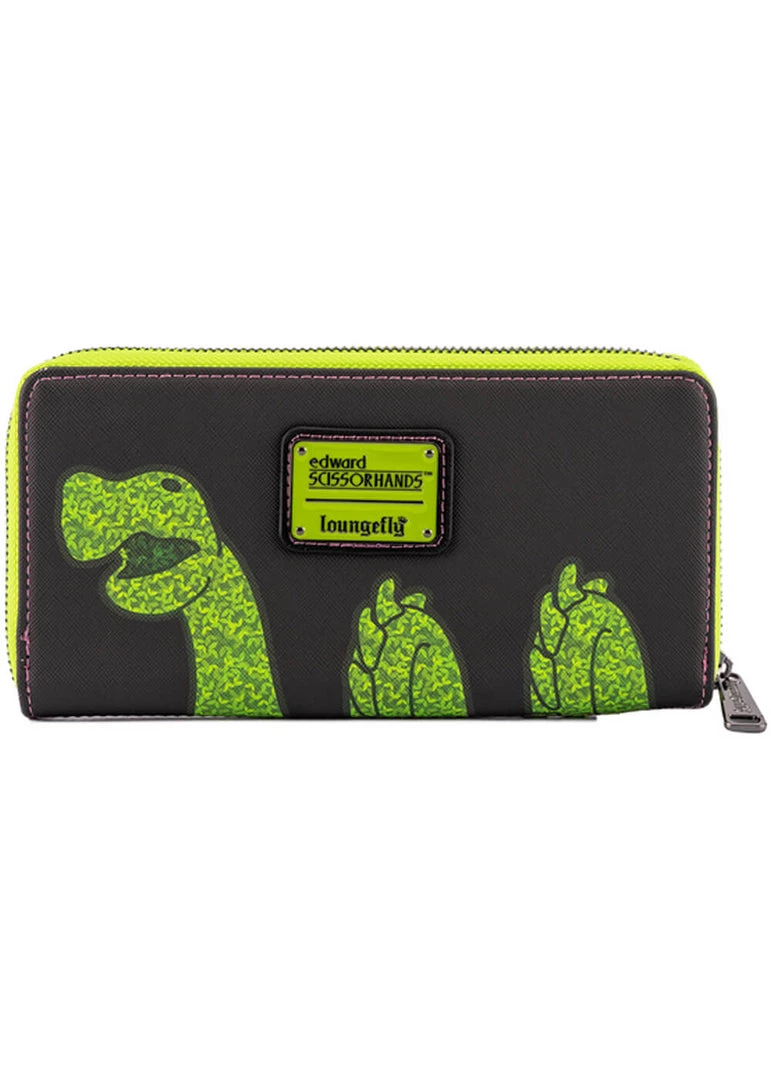 Loungefly Fox Edward Scissorhands Topiary Wallet New In