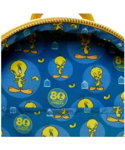 Loungefly Looney Tunes Tweety Plush Backpack Yellow