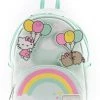 Loungefly Pusheen X Hello Kitty Balloons & Rainbow Backpack New In