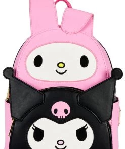 Loungefly Sanrio Hello Kitty My Melody & Kuromi Backpack Multi New In