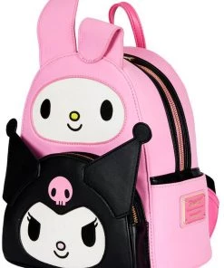Loungefly Sanrio Hello Kitty My Melody & Kuromi Backpack Multi New In