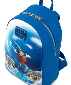 Loungefly Disney Fantasia Sorcerer Mickey Backpack New In