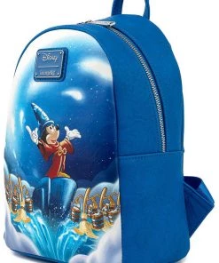 Loungefly Disney Fantasia Sorcerer Mickey Backpack New In