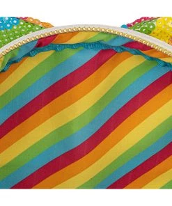 Loungefly Disney Minnie Mouse Sequin Rainbow Backpack