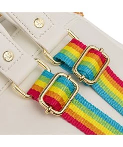 Loungefly Disney Minnie Mouse Sequin Rainbow Backpack