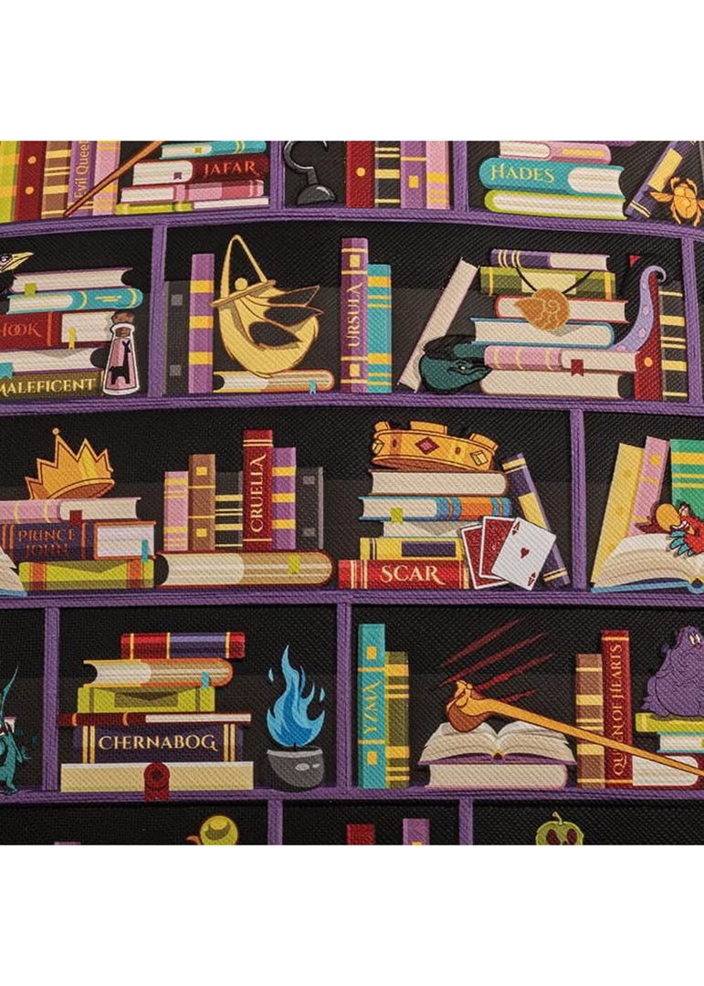 New In Loungefly Disney Villains Books Backpack