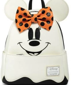 Loungefly Disney Ghost Minnie Glow In The Dark Backpack