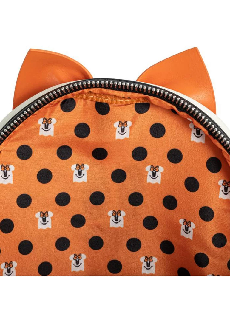 Loungefly Disney Ghost Minnie Glow In The Dark Backpack