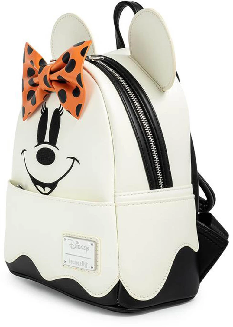Loungefly Disney Ghost Minnie Glow In The Dark Backpack