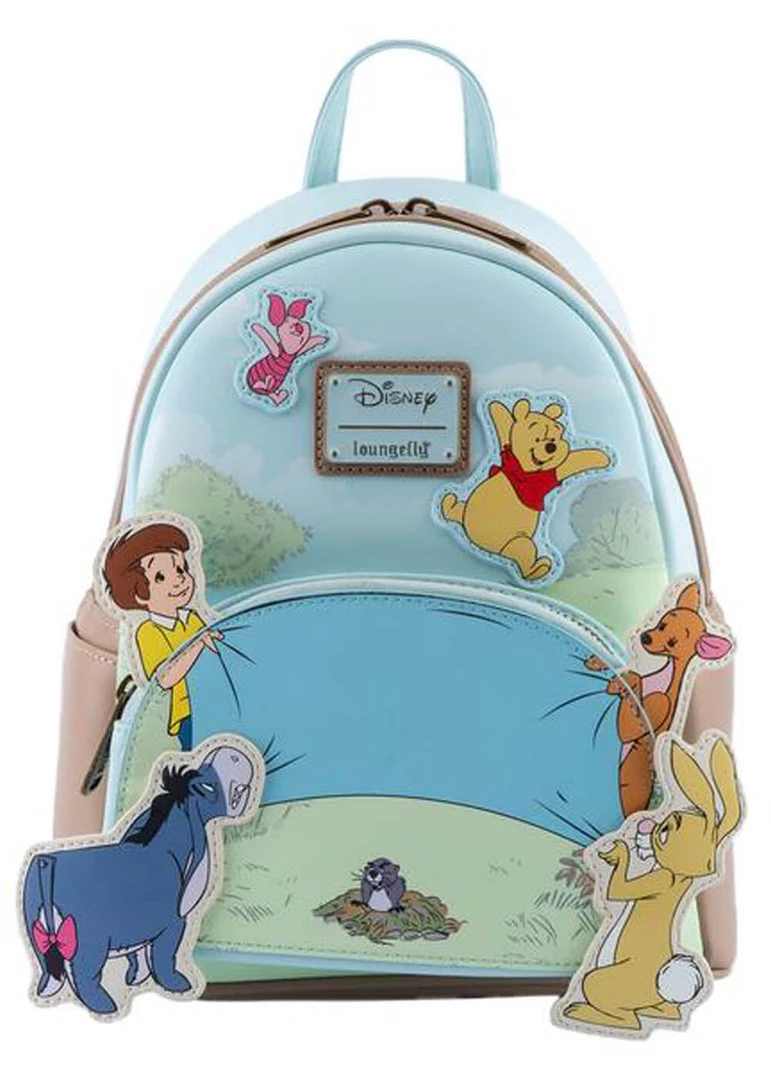 Loungefly Disney Winnie The Pooh Celebration Toss Backpack