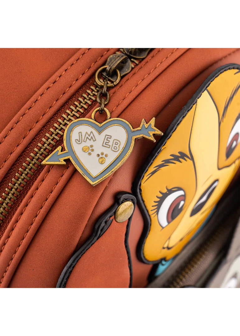 New In Loungefly Disney Lady And The Tramp Backpack