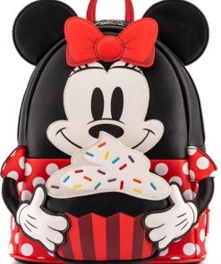 New In Loungefly Disney Minnie Oh My Sweets Backpack