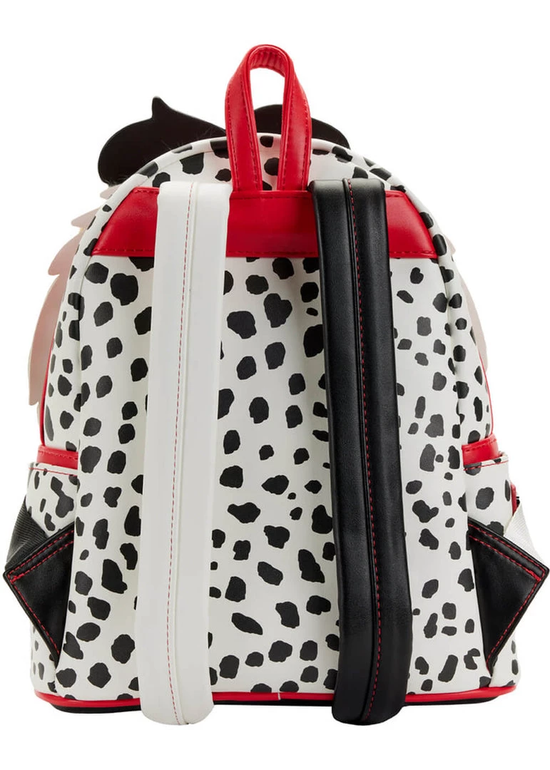 New In Loungefly Disney 101 Dalmatians Villains Scene Cruella Backpack Multi