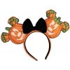 New In Loungefly Disney Mickey-O-Lantern Headband