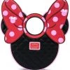 Loungefly Disney Minnie Mouse Polkadot Bow Head Shoulderbag Pink New In