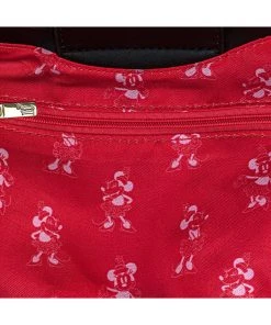 Loungefly Disney Minnie Mouse Polkadot Bow Head Shoulderbag Pink New In