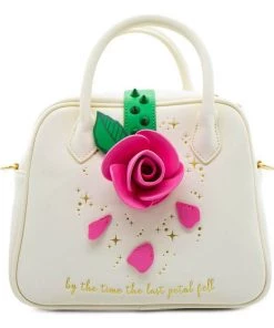 Loungefly Disney Beauty And The Beast Rose Shoulder Bag